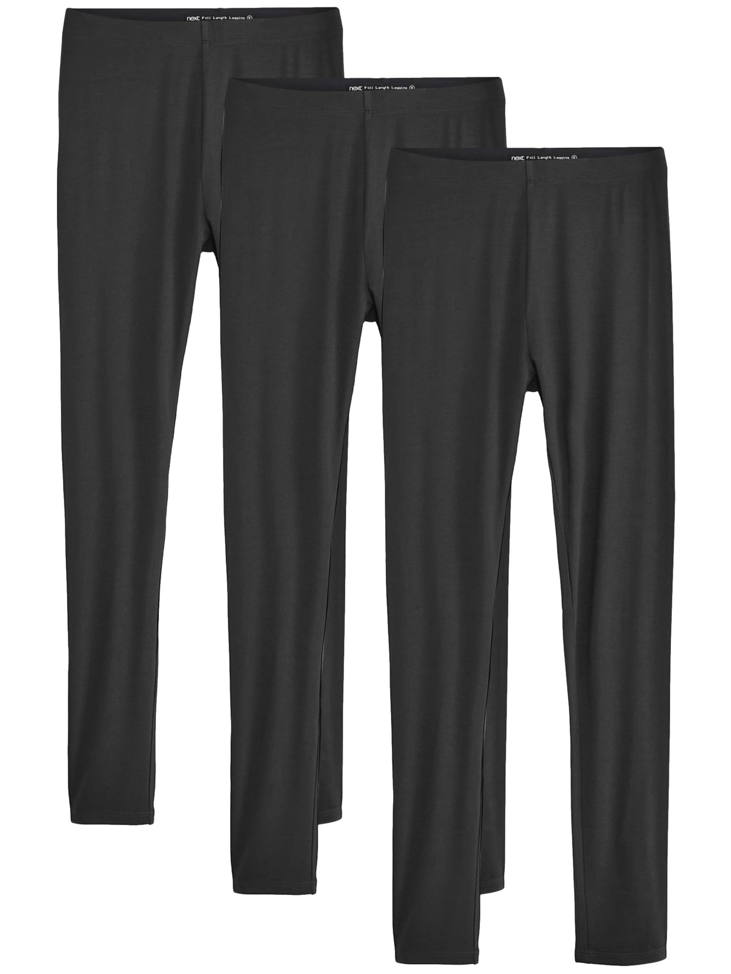 Skinny Leggings de la Next pe negru: față