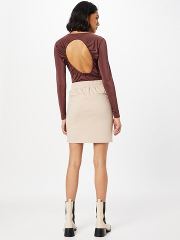 ICHI Skirt 'KATE SK' in Beige