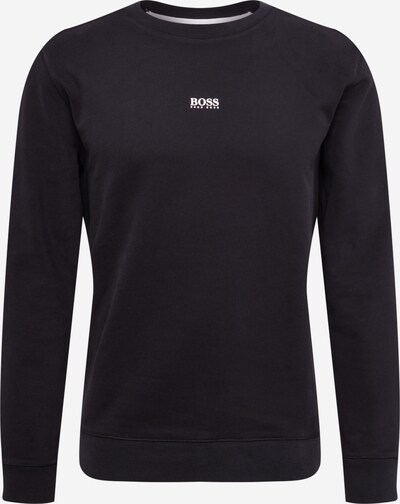 BOSS Sweatshirt 'Weevo 2' in schwarz / weiß, Produktansicht