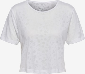 T-shirt fonctionnel Hummel en blanc : devant