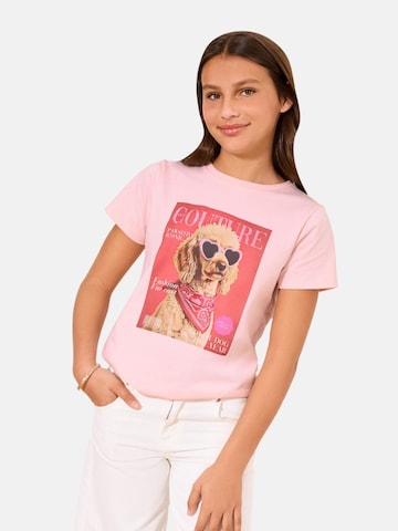 Lipsy T-Shirt in Pink: Vorderseite
