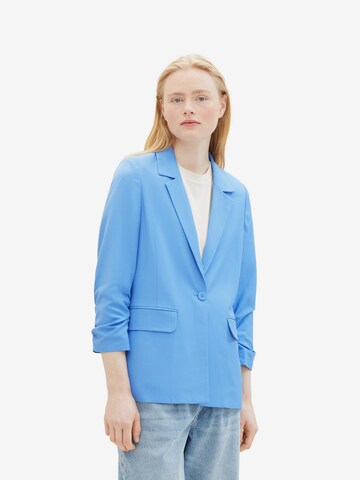 Blazer di TOM TAILOR DENIM in blu