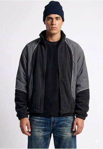 Urban Classics - Casaco de velo em preto: frente