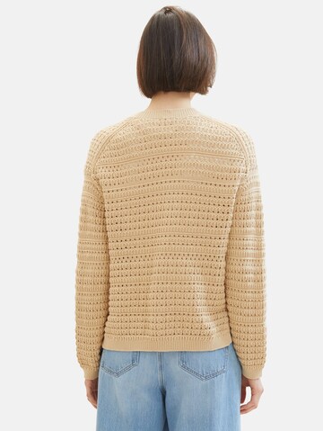 Cardigan TOM TAILOR en beige