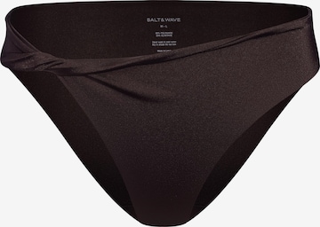 SALT&WAVE Bikinitrusse 'Twist Bottoms' i brun: forside