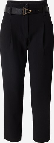 Guido Maria Kretschmer Women Regular Pleated Pants 'Stina' in Black: front