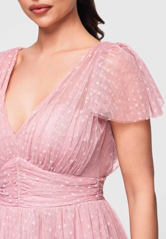 Ombre Abendkleid in Pink