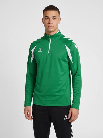 Hummel Performance shirt in Green: front