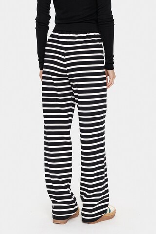 SAINT TROPEZ Regular Hose 'Mila' in Schwarz