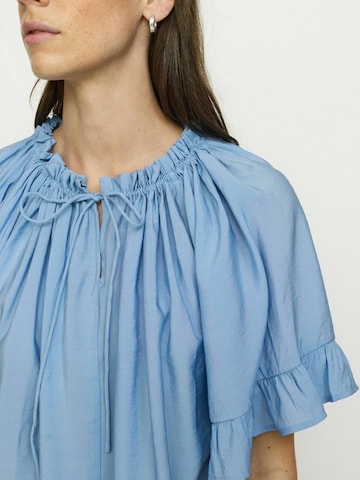 T-shirt ' SRHaina ' Soft Rebels en bleu : devant