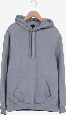 H&M Sweatshirt & Zip-Up Hoodie in S in Blue: front