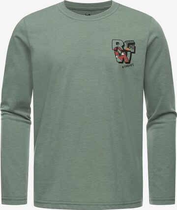 Ragwear Sweatshirt 'Gurgi' in Green: front