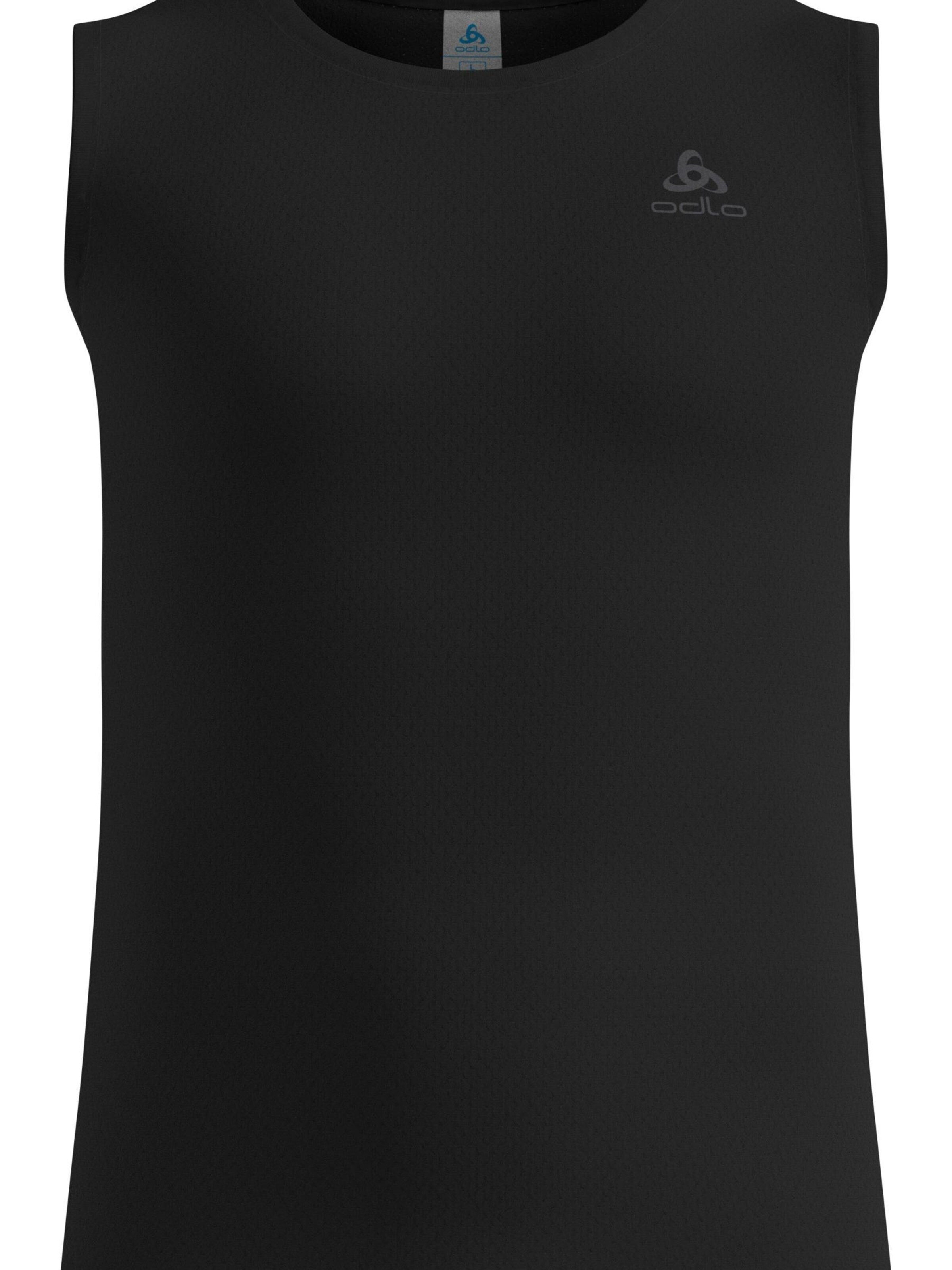Base layer 'MERINO PW 140 SEAMLESS' di ODLO in nero: frontale