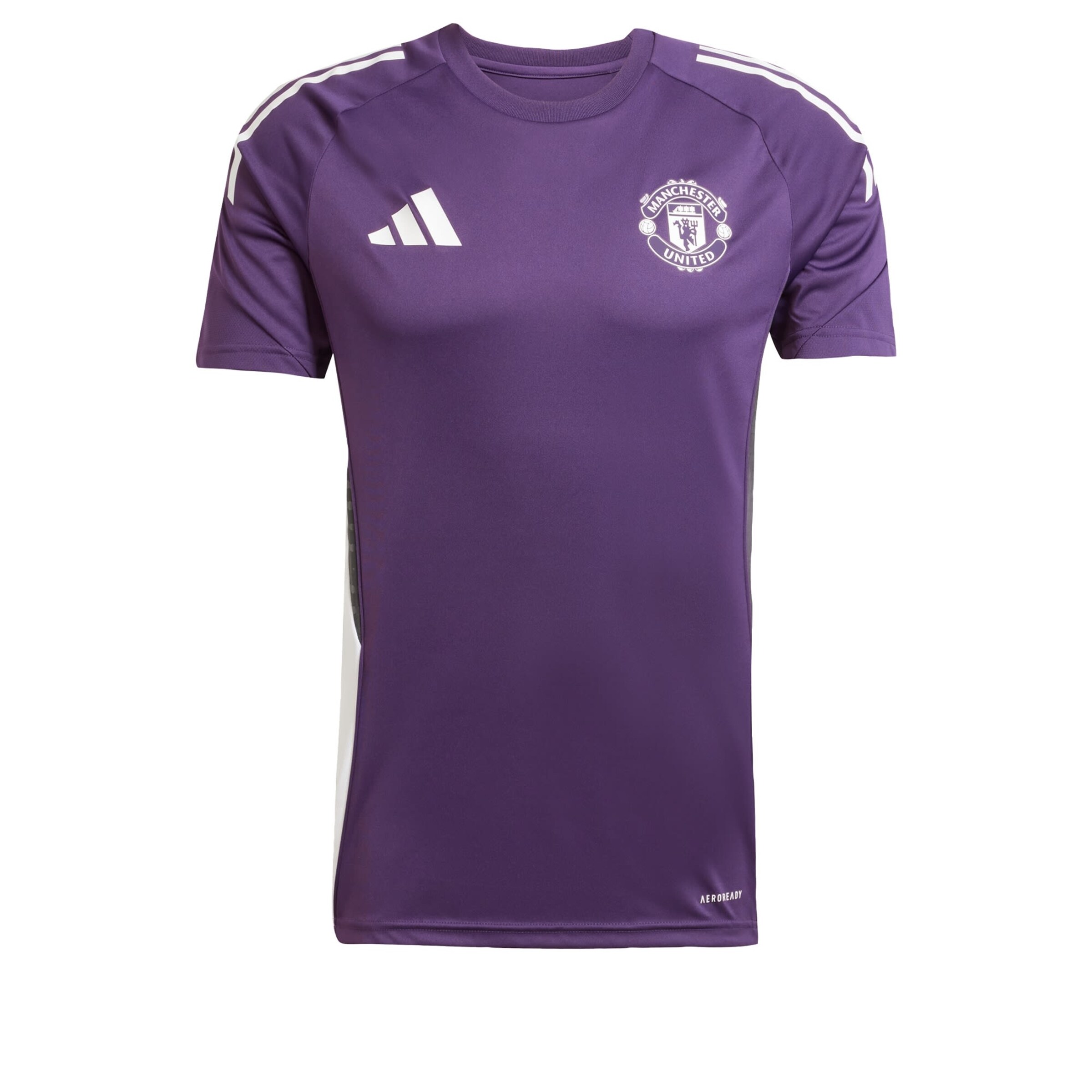 ADIDAS PERFORMANCE - Camiseta de fútbol 'Manchester United Tiro 25 Competition' en lila: frente