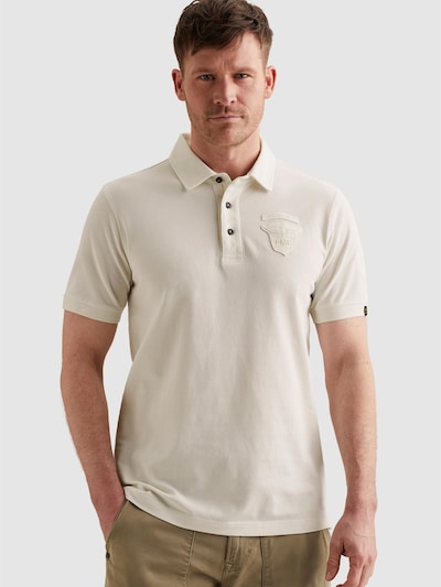 Maglietta 'Polo shirt in piqué with badges' in S PME Legend di colore bianco, Visualizzazione prodotti