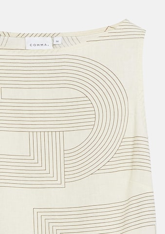 COMMA Bluse in Beige