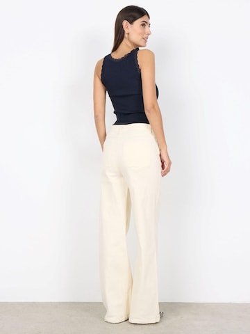 Soyaconcept Regular Trousers 'Soyaconcept Bess 2-B cream' in Beige