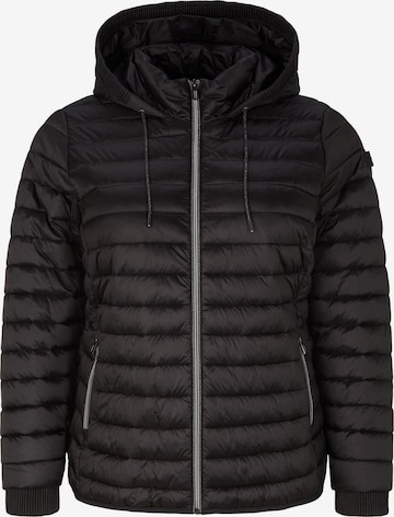 Tom Tailor Women + Between-Season Jacket in Black: front