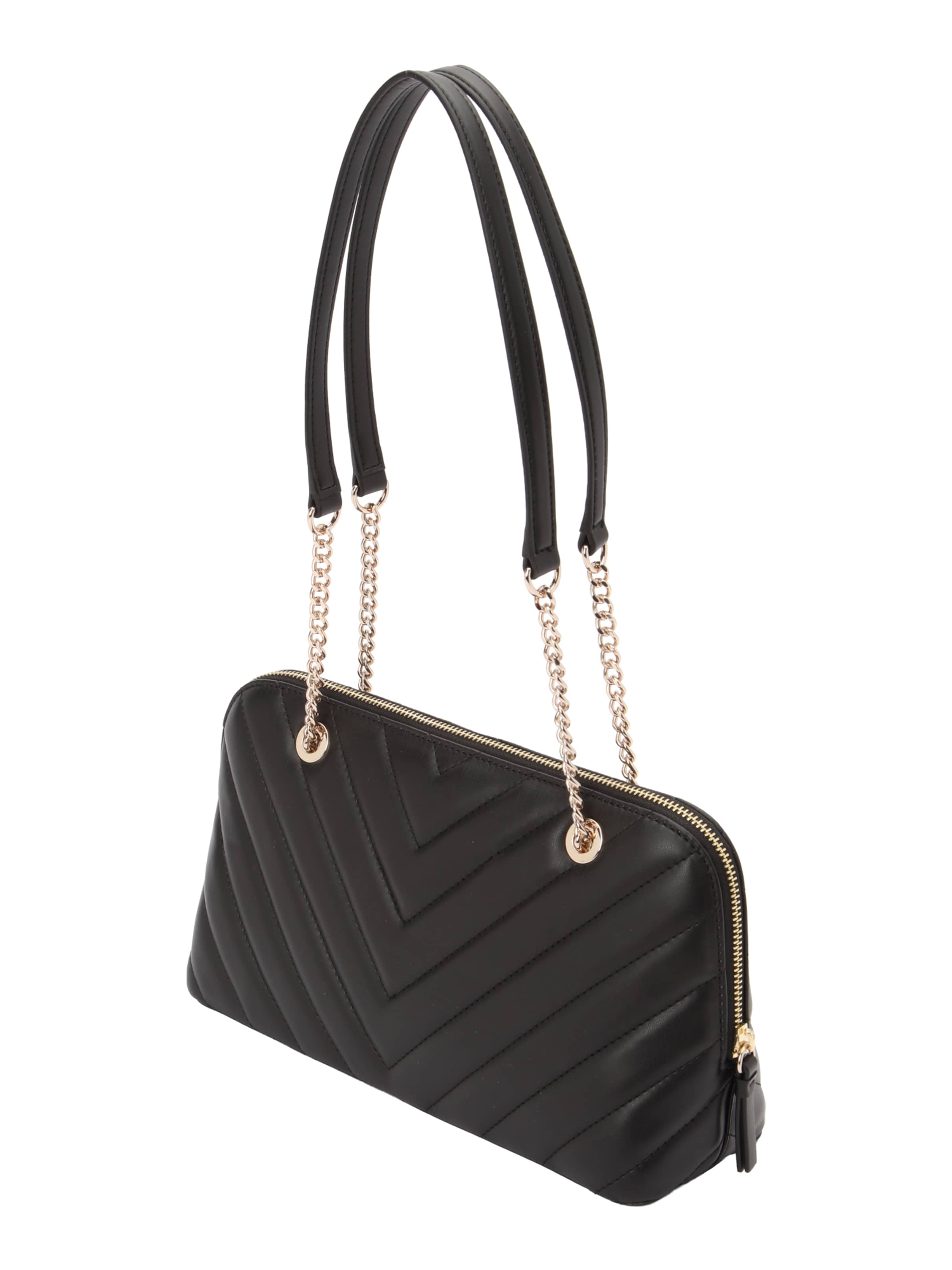 DKNY Schoudertas in Zwart: zijkant