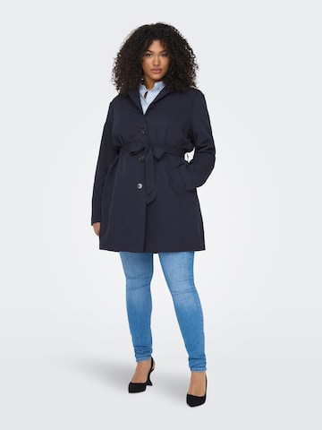 ONLY Carmakoma Between-Seasons Coat in Blue