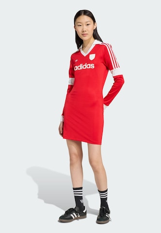 ADIDAS ORIGINALS Jurk 'FOOTIE' in Rood: voorkant