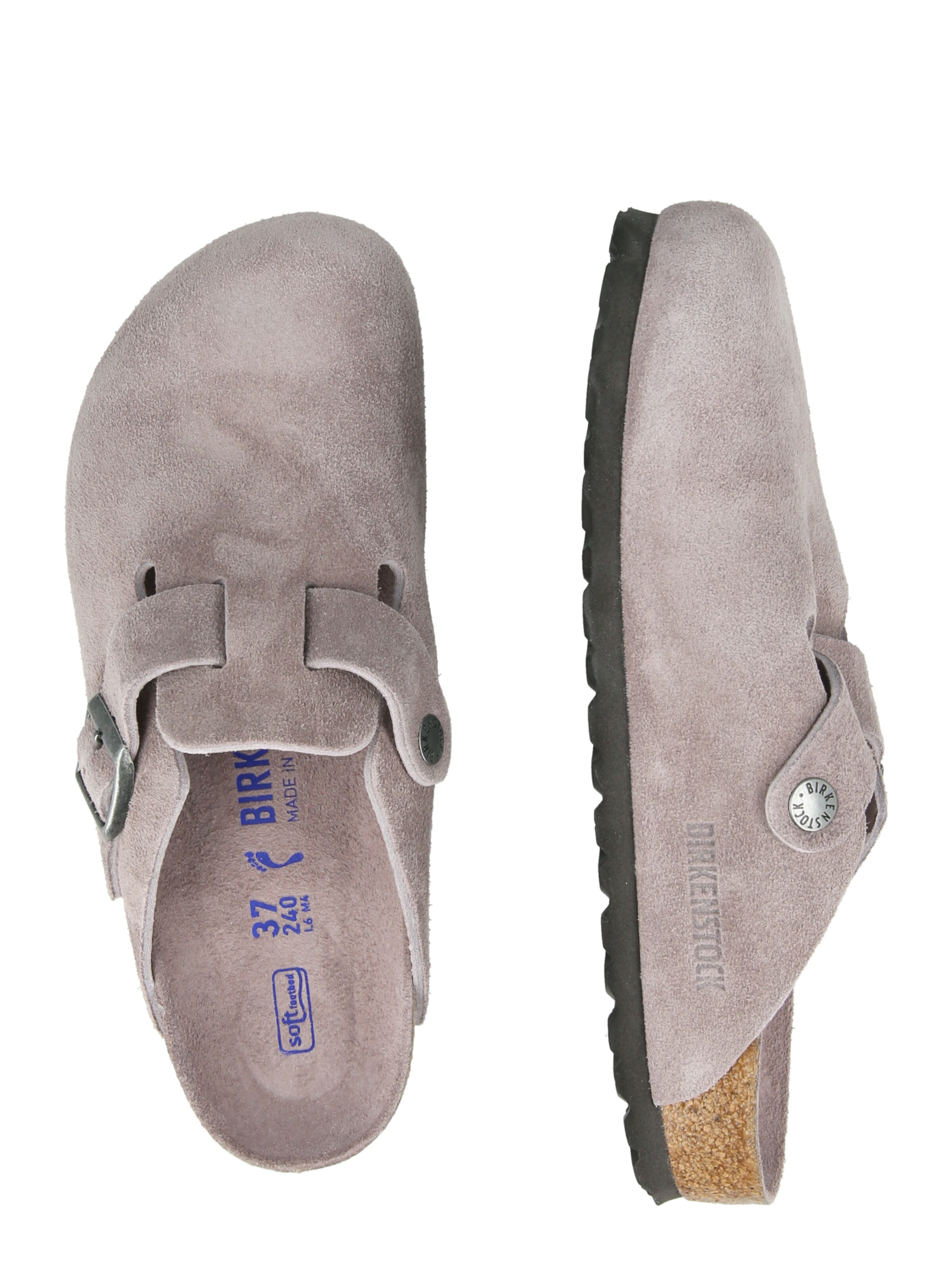 BIRKENSTOCK Mule 'Boston' in Purple