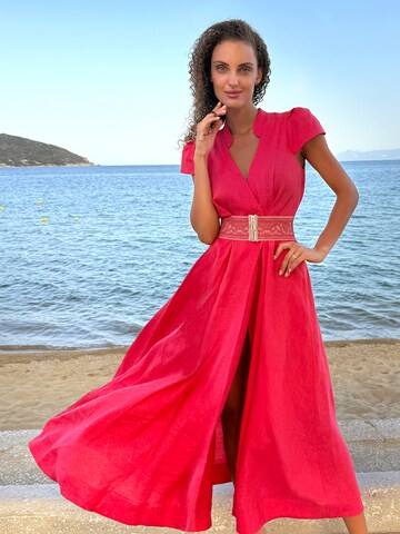 JIORO Kleid 'ESSENTIALS' in Pink