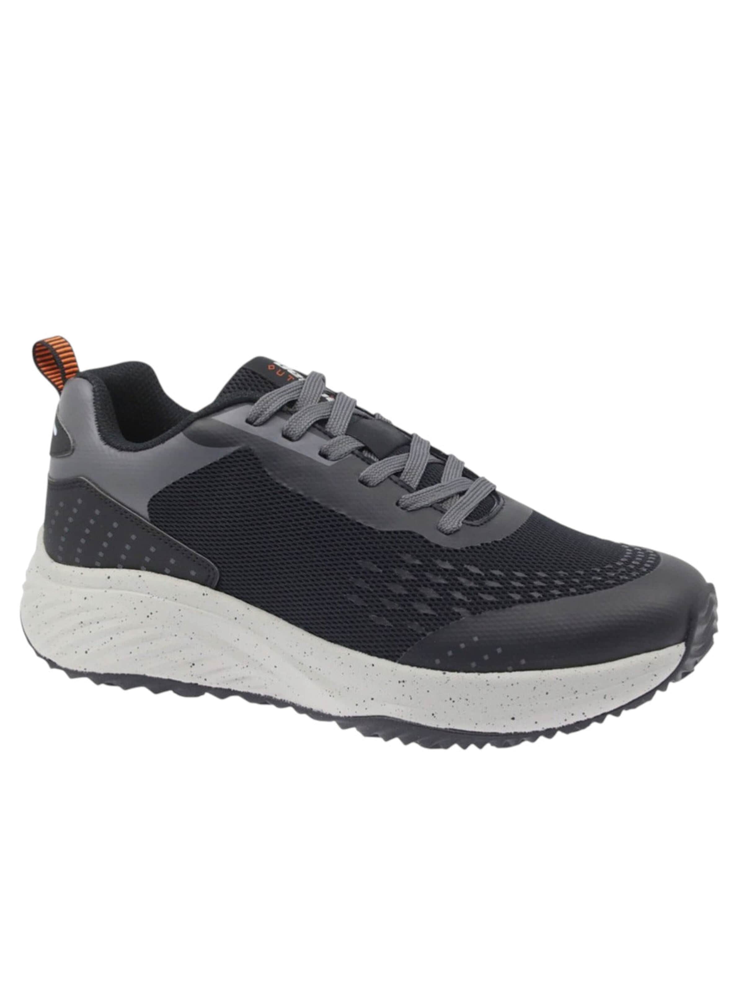 Beppi - Calzado deportivo con cordones en negro: frente