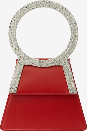 faina Ručna torbica u crvena / srebro / prozirna, Pregled proizvoda