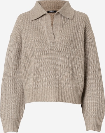 Gina Tricot Tröja 'Lottie' i beige: framsida