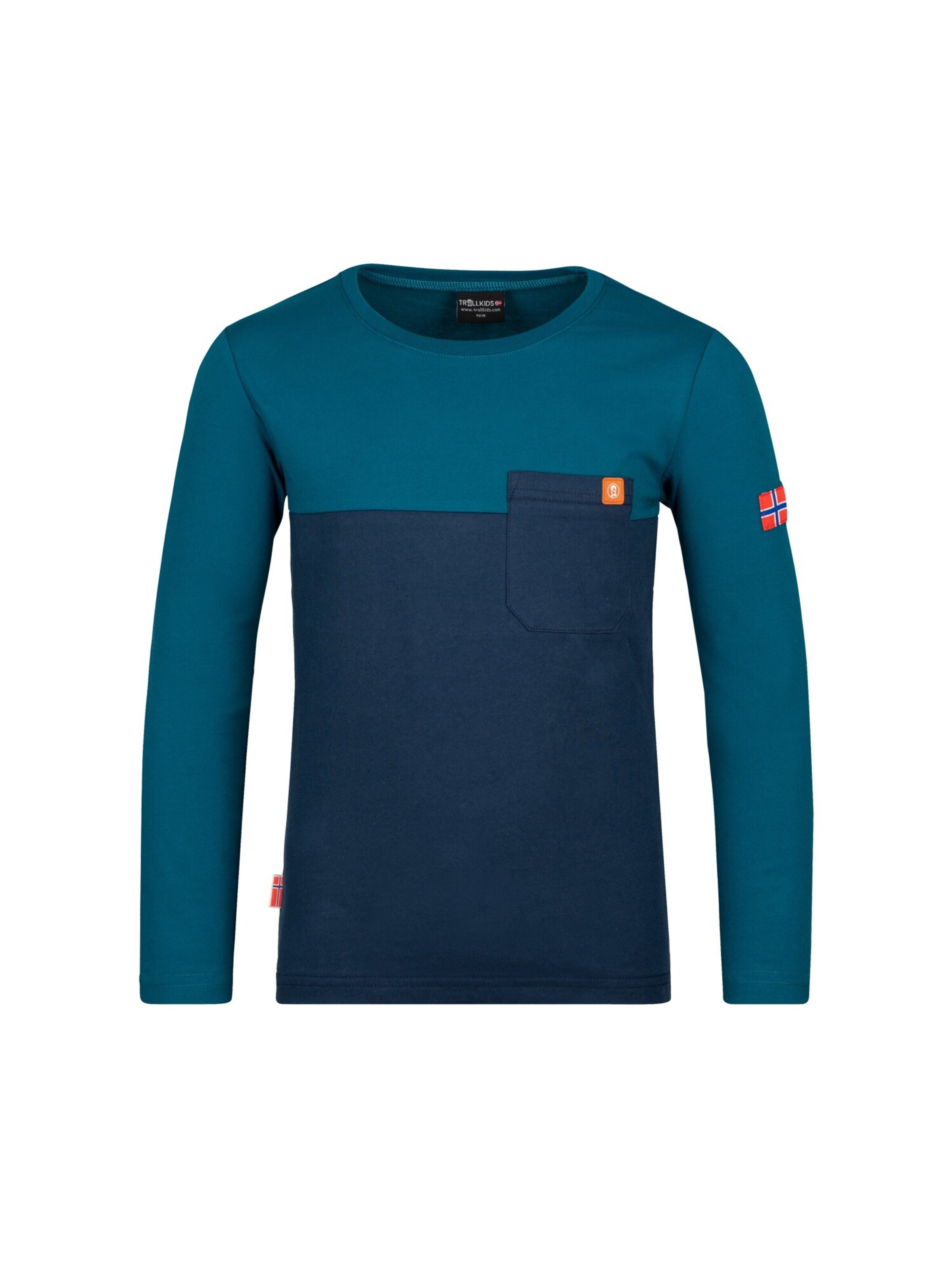 TROLLKIDS Performance Shirt in Green: front