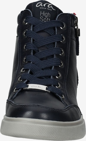 ARA Lace-up bootie in Blue