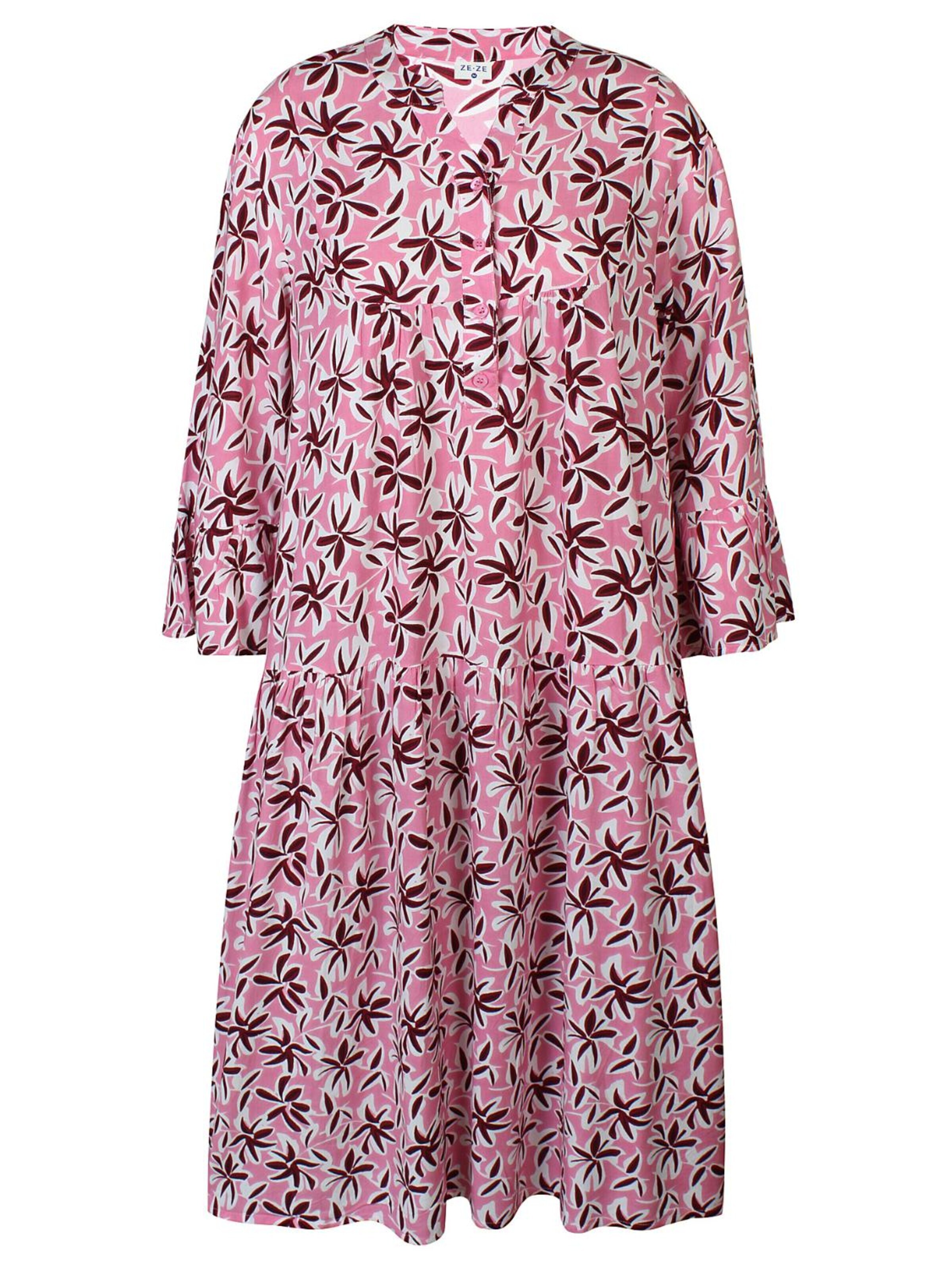 ze-ze Kjole 'Relly 024' i pink: forside