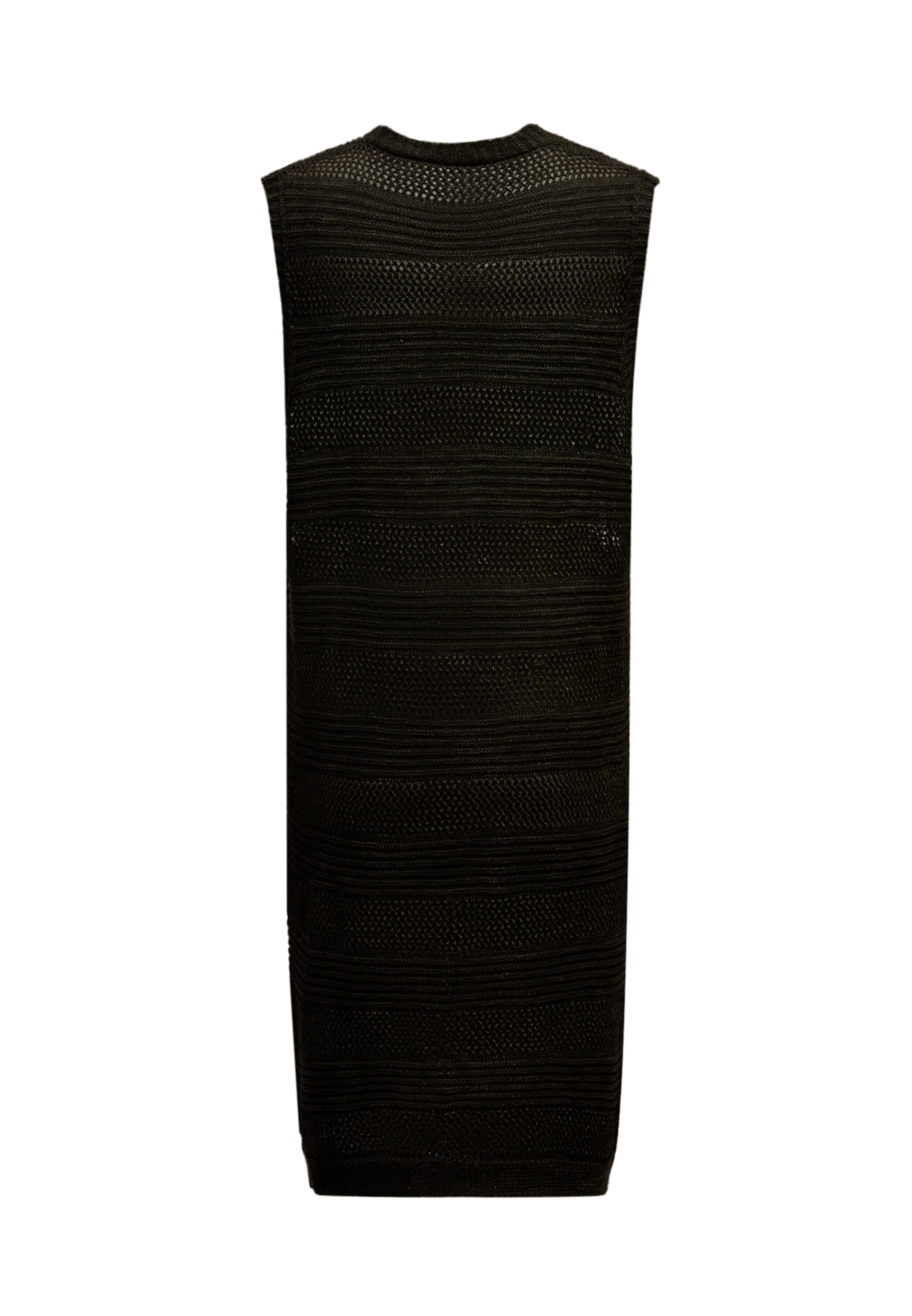 LEOMIA - Colete de malha em preto