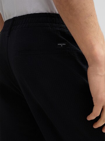 STRELLSON Regular Bundfaltenhose 'Lui' in Blau