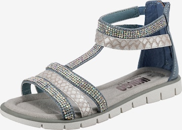 INDIGO Sandals in Grey: front