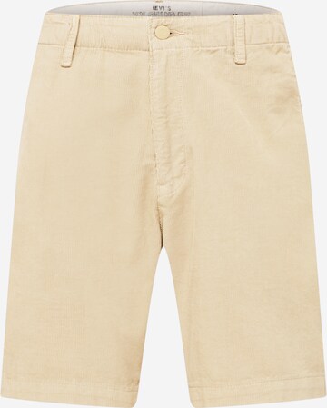 smėlio LEVI'S ® „Chino“ stiliaus kelnės 'XX Chino EZ Short': priekis