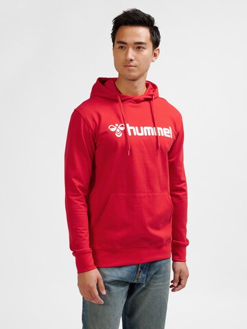 Hummel Sportsweatshirt 'GO 2.0' in Rot: Vorderseite