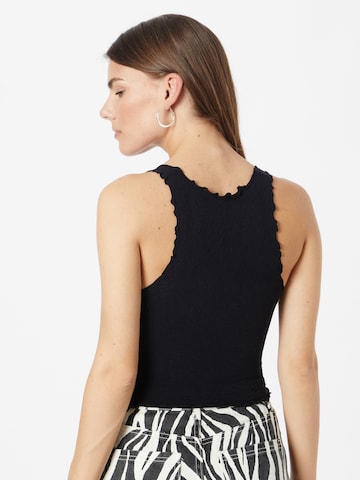 Free People Top 'HERE FOR YOU' in Black