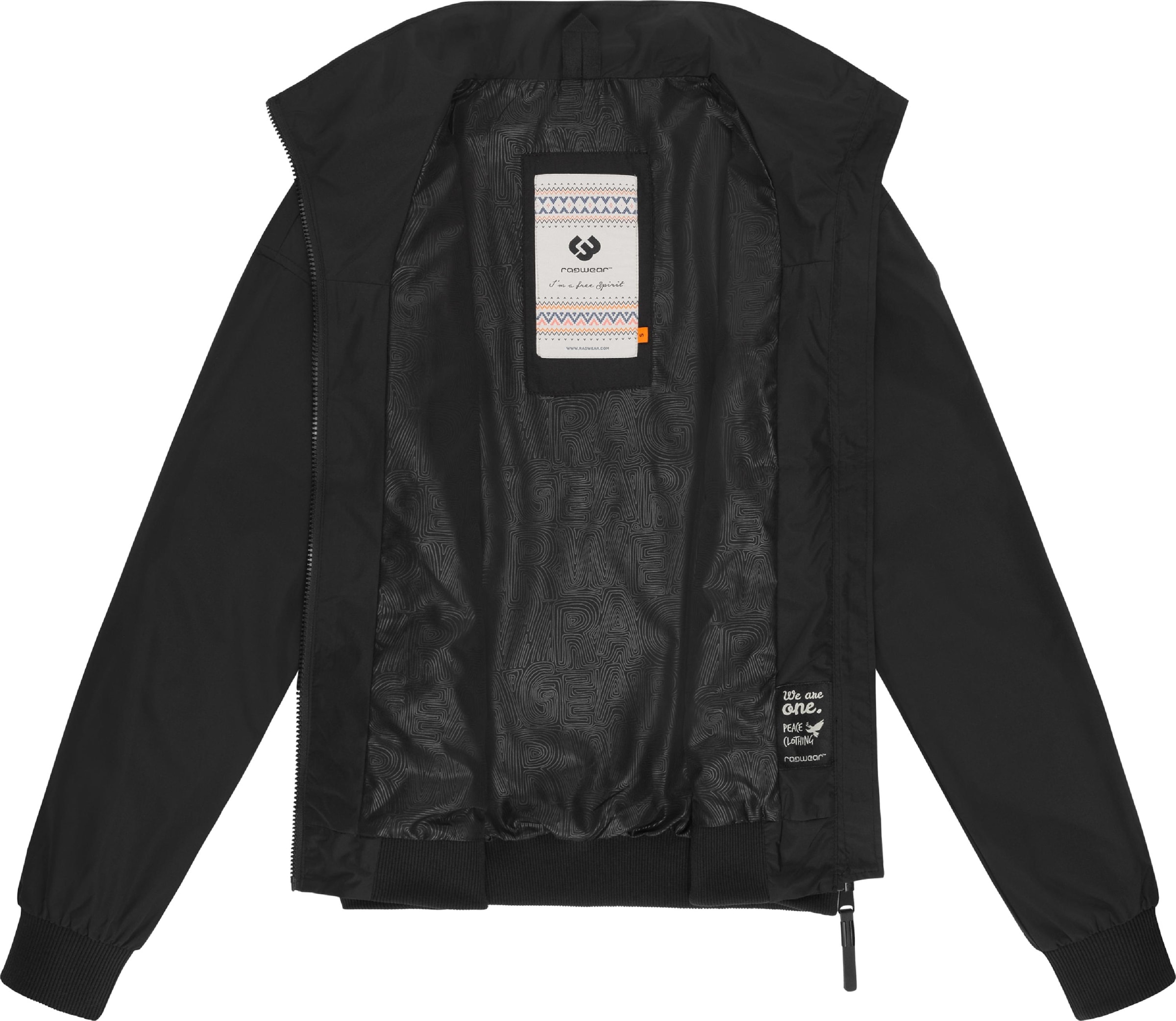 Ragwear Weatherproof jacket 'Goona' in Black