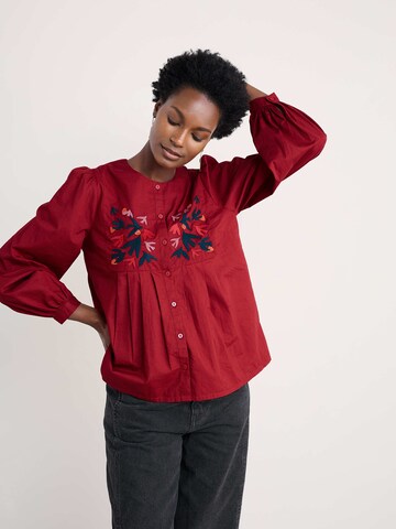 Seasalt Cornwall Bluse ' 'Thornapple' ' in Rot: Vorderseite