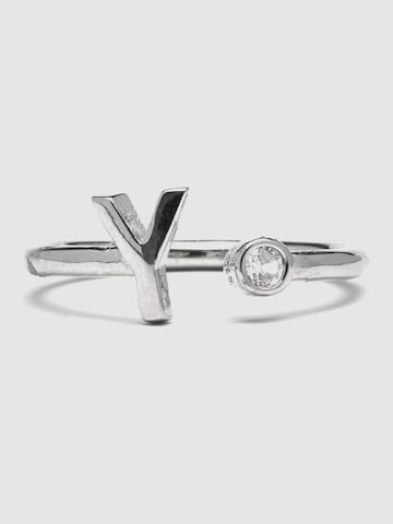 Bague 'Alphabet Y' Luxenter en argent