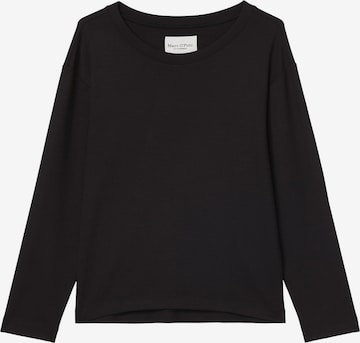 Sweat-shirt Marc O'Polo en noir : devant