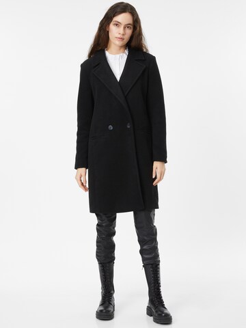 ONLY Between-Seasons Coat 'ALVINA' in Black: front