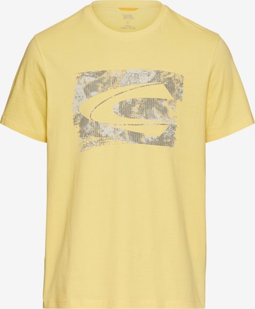 CAMEL ACTIVE Koszulka w kolorze żółty: przód