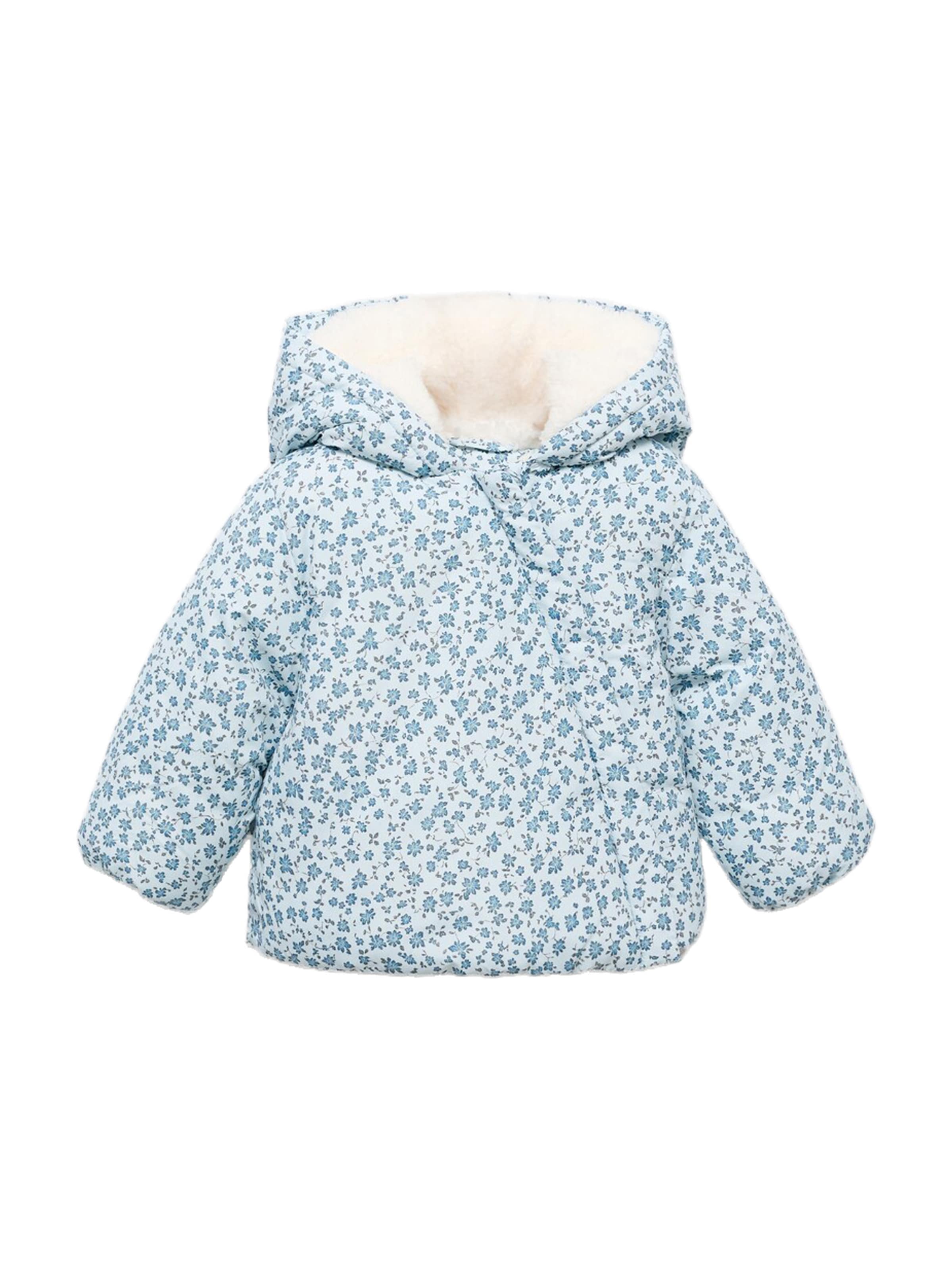 MANGO KIDS Zimná bunda 'Porti' - Modrá: predná strana