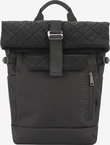 JOOP! Jeans Backpack 'Diamante Norica' in Black: front