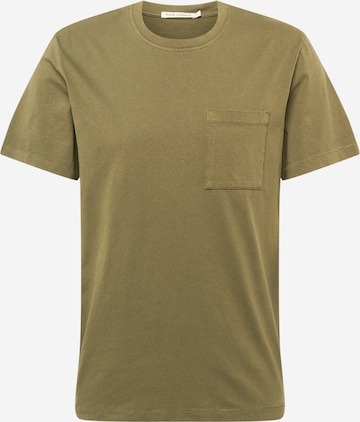 Nudie Jeans Co Shirt 'Roy' in Green: front