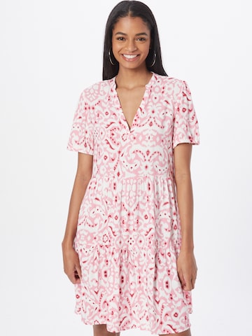 Robe 'Nova Thea' ONLY en rose : devant