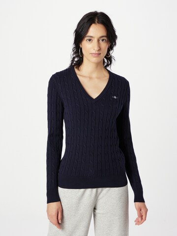 Pullover di GANT in blu: frontale